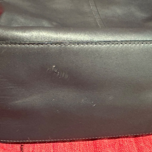 Vintage Antonio Melani Genuine Leather Crosby Hand/Shoulder Bag - Picture 10 of 15